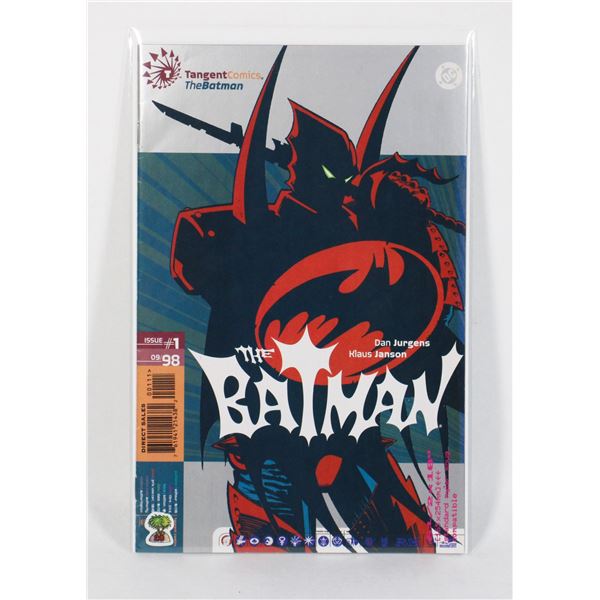 1124 Tangent Comics The Batman #1 Sept 1998