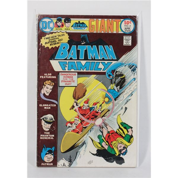 1127 DC Detective Comics Batman Family #4 1976