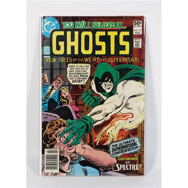 1140 DC Ghosts #97 February 1981 Horror Comic