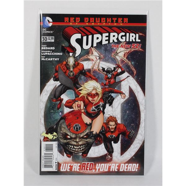 1164 DC Comics Supergirl #30 June 2014