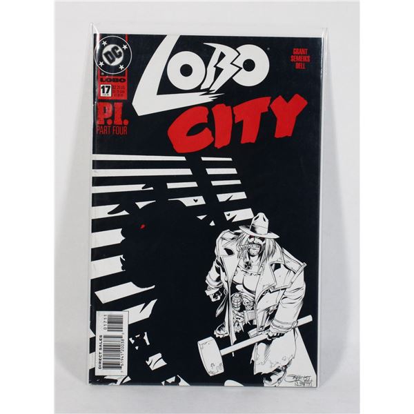 1166 DC Comics Lobo #17 July 1995 Sin City Homage
