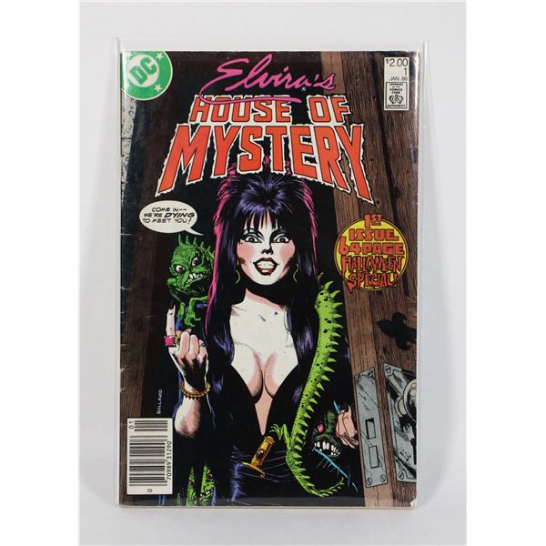 1198 DC Comics Elvira's House of Mystery #1 1986