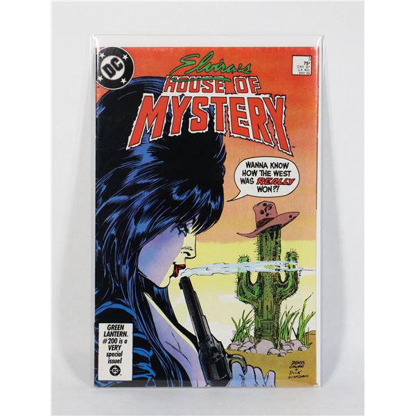 1199 DC Comics Elvira's House of Mystery #3 1986