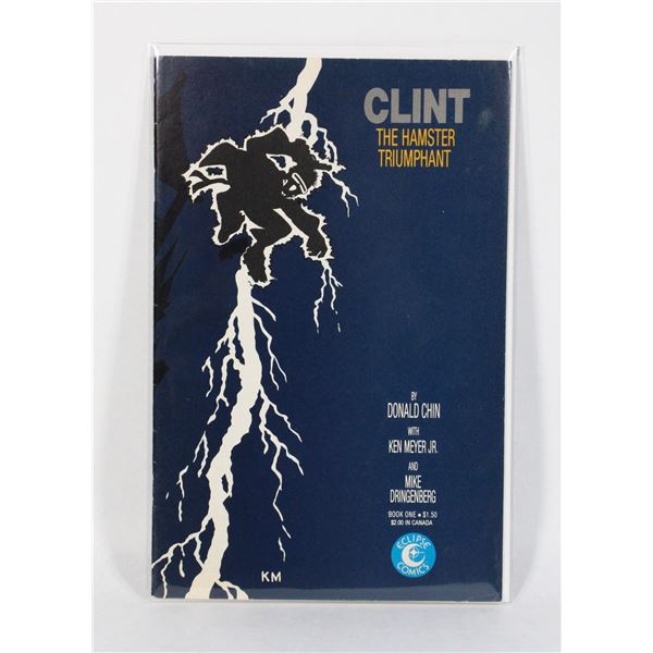 1210 Eclipse Comics Clint the Hampster Triumphant