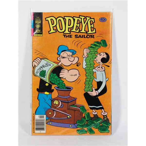 1214 Gold Key Comics Popeye The Sailor 1979
