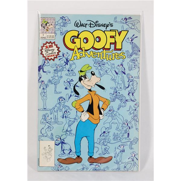 1241 Walt Disney's Goofy Adventures #1 June 1990