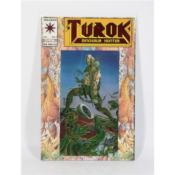 1251 Valiant Turok Dinosaur Hunter #1 Foil 1993