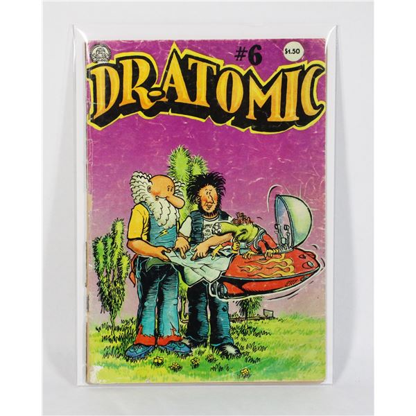 1254 Last Gasp Dr. Atomic #6 1981 Heavy Wear