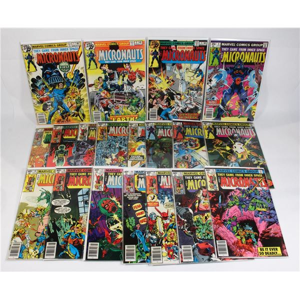 1262 Marvel Comics Micronauts #1-#19 January 1979