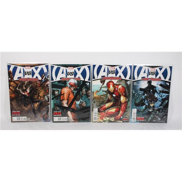 1265 Marvel A VS X Consequences #1-#4 2012