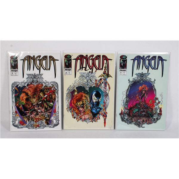 1287 Image Comics Spawn Angela #1-#3 1994