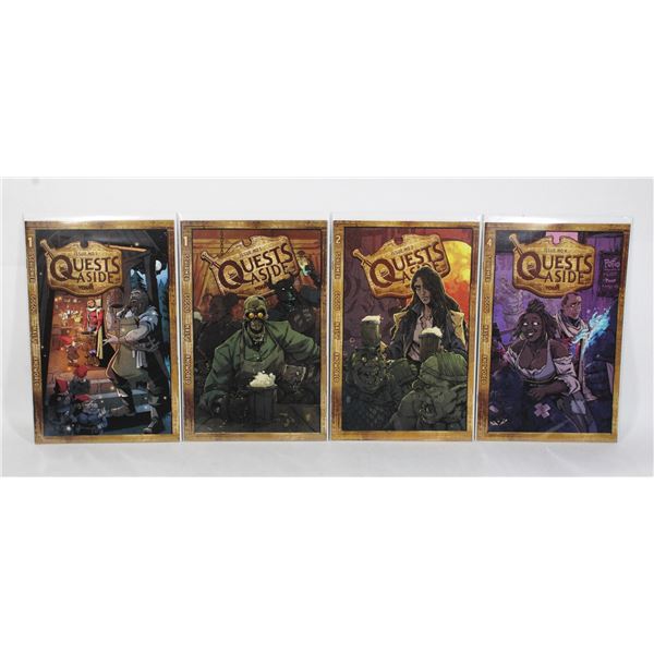 1289 Vault Quests Aside #1 Variants, #2, #4 2022