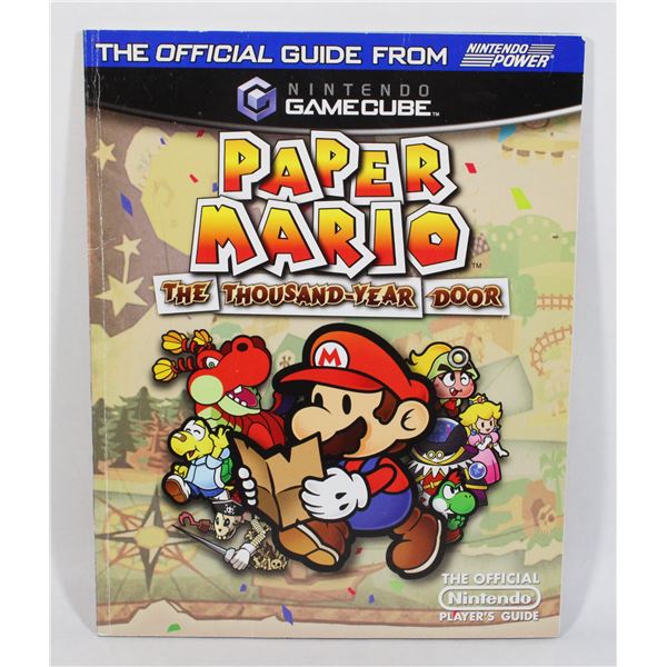 121A Gamecube Paper Mario The Thousand Year Door