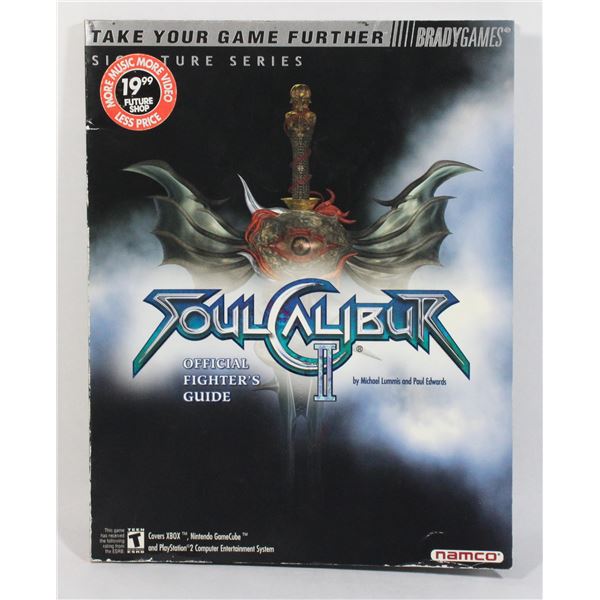 121Q Brady Games Soul Calibur II Game Guide