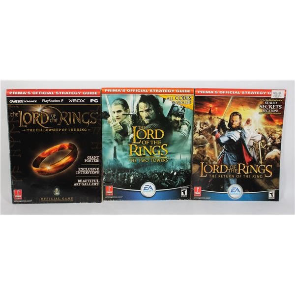 121Y Prima Guides Lord of the Rings Trilogy Set