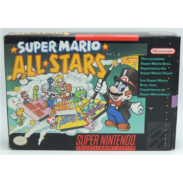 92C SNES CIB Game Super Mario All Stars