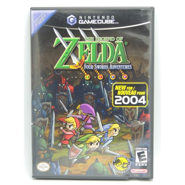 92D CIB Gamecube Legend of Zelda Four Sword