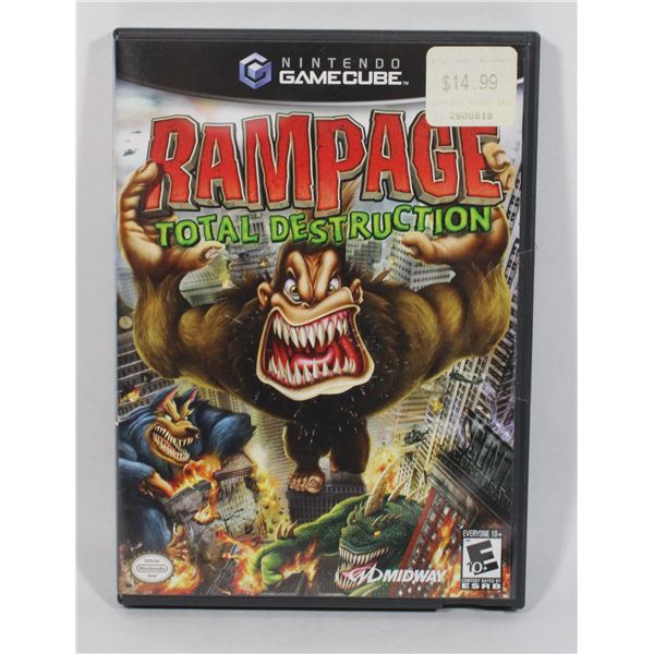 92I Gamecube Rampage Total Destruction