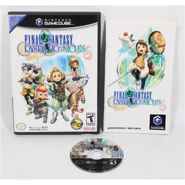 92N Gamecube Final Fantasy Crystal Chronicles CIB