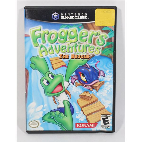 92R Gamecube Frogger's Adventures The Rescue