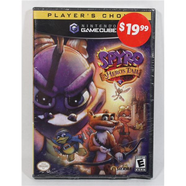 92S Sealed Gamecube Spryo A Heros Tale Game