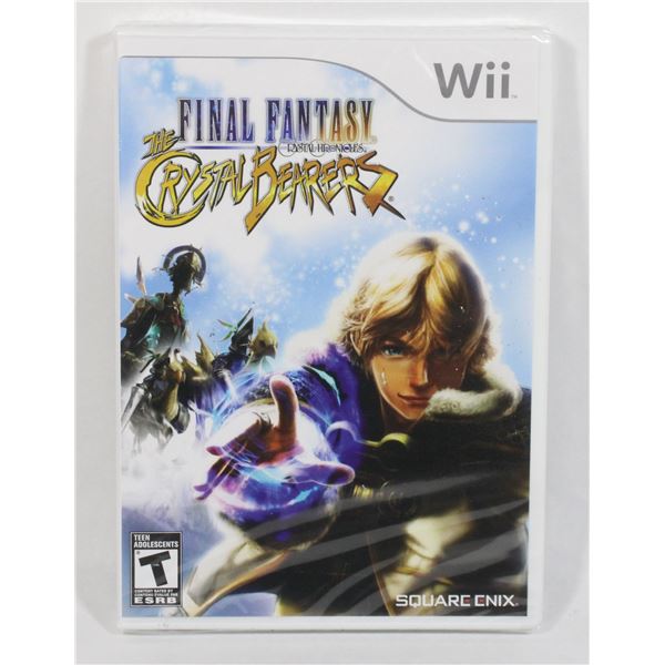 92T Sealed Wii Final Fantasy Crystal Chronicals