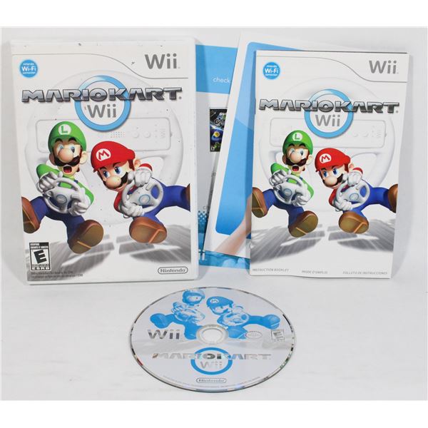 92W Nintendo Wii Mario Kart Wii CIB Game