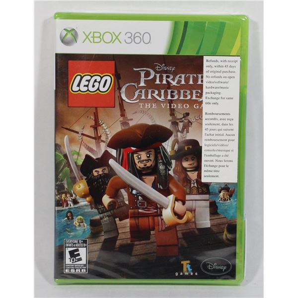 92Z Sealed Xbox 360 Lego Pirates of the Caribbean