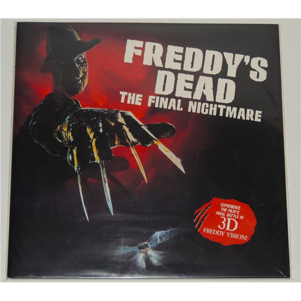 5A LaserDisc Horror Movie Freddy's Dead 3D 1991