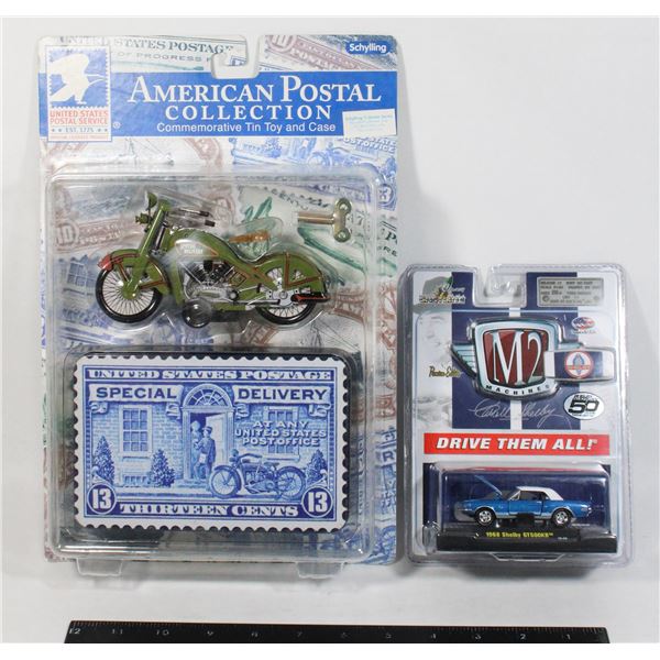 M2 Machines 1968 Shelby and American Postal toy