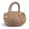 Image 3 : Quilted Beige Top-Handle Handbag Pastel Pink - YSL Logo, with accessories (no C.O.A)