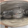 Image 4 : Quilted Beige Top-Handle Handbag Pastel Pink - YSL Logo, with accessories (no C.O.A)