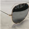 Image 3 : Ray-Ban Silver Mirrored Aviator Classic Sunglasses