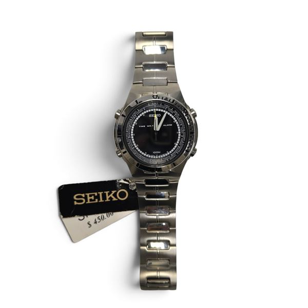 Seiko Sportura Wolrd Time Chronograph Watch