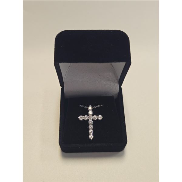 1.20 CT TW GRA CERTIFIED ROUND BRILLIANT CUT MOISSANITE STONES VVS D COLOR WITH 11 ROUND BRILLIANT C
