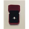 Image 1 : 1.00 CT GRA CERTIFIED MARQUISE CUT MOISSANITE STONE VVS D COLOR WITH 40 ROUND BRILLIANT CUT CUBIC ZI