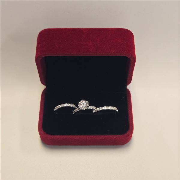 2.00 CT GRA CERTIFIED ROUND BRILLIANT CUT MOISSANITE STONE VVS D COLOR WITH 30 ROUND BRILLIANT CUT C