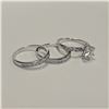 Image 3 : 2.00 CT GRA CERTIFIED ROUND BRILLIANT CUT MOISSANITE STONE VVS D COLOR WITH 30 ROUND BRILLIANT CUT C