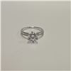 Image 4 : 2.00 CT GRA CERTIFIED ROUND BRILLIANT CUT MOISSANITE STONE VVS D COLOR WITH 30 ROUND BRILLIANT CUT C