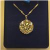 Image 2 : 20.00 CT GRA CERTIFIED ROUND BRILLIANT CUT MOISSANITE STONE VVS D COLOR SET IN 6 CLAW BASKET HEAD PE