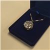 Image 3 : 20.00 CT GRA CERTIFIED ROUND BRILLIANT CUT MOISSANITE STONE VVS D COLOR SET IN 6 CLAW BASKET HEAD PE