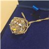 Image 4 : 20.00 CT GRA CERTIFIED ROUND BRILLIANT CUT MOISSANITE STONE VVS D COLOR SET IN 6 CLAW BASKET HEAD PE