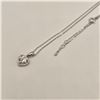 Image 3 : 1.00 CT GRA CERTIFIED HEART CUT MOISSANITE STONE VVS D COLOR WITH 22 ROUND BRILLIANT CUT CUBIC ZIRCO