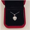 Image 5 : 1.00 CT GRA CERTIFIED HEART CUT MOISSANITE STONE VVS D COLOR WITH 22 ROUND BRILLIANT CUT CUBIC ZIRCO