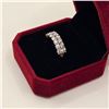 Image 5 : 1.00 CT TW GRA CERTIFIED ROUND BRILLIANT CUT MOISSANITE STONES VVS D COLOR WITH THE 14 MOISSANITE ST