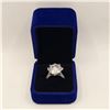 Image 1 : 10.00 CT GRA CERTIFIED ROUND BRILLIANT CUT MOISSANITE STONE VVS D COLOR SET IN 8 CLAW HEAD WITH 180 