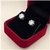 Image 4 : 4.00 CT TW GRA CERTIFIED ROUND BRILLIANT CUT MOISSANITE STONES VVS D COLOR SET IN 6 CLAW BASKET HEAD