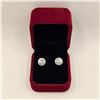 Image 1 : 2.00 CT TW GRA CERTIFIED ROUND BRILLIANT CUT MOISSANITE STONE VVS D COLOR WITH 40 ROUND BRILLIANT CU