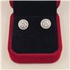Image 3 : 2.00 CT TW GRA CERTIFIED ROUND BRILLIANT CUT MOISSANITE STONE VVS D COLOR WITH 40 ROUND BRILLIANT CU