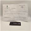 Image 2 : 2.00 CT GRA CERTIFIED ROUND BRILLIANT CUT MOISSANITE STONE VVS BLUE COLOR WITH 35 ROUND BRILLIANT CU